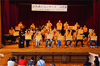 真穴地区公民館でのふれあいコンサート