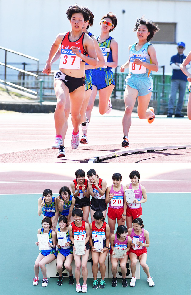 愛媛　陸上　女子 第106回日本選手権】女子3000ｍSC優勝 山中柚乃（愛媛銀行・愛媛 ...