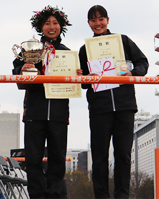 「第63回愛媛マラソン」福田選手優勝!石谷選手3位入賞!