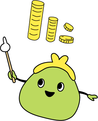 画像：お金のキャラクター