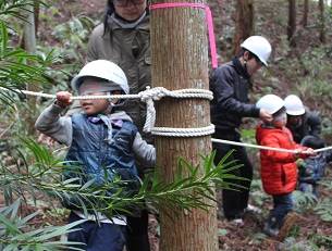 「愛媛銀行ecHoの森」森林づくり体験を実施します！