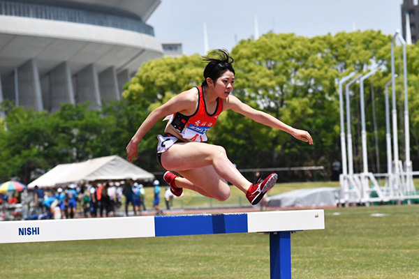 女子陸上部山中柚乃選手が「令和2年度オリンピック強化指定選手」に認定されました！