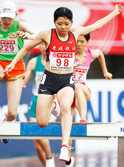 愛媛銀行女子陸上部　山中 柚乃選手　オレゴン2022世界陸上競技選手権大会日本代表内定！