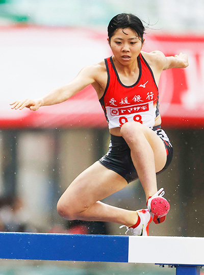 愛媛銀行女子陸上部　山中 柚乃選手　オレゴン2022世界陸上競技選手権大会日本代表内定！