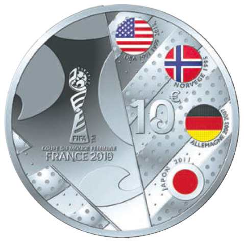 Fifa女子ワールドカップフランス19公式記念コイン の取扱いを開始します 6月10日 月 より予約販売開始 商品 サービスのお知らせ 愛媛銀行