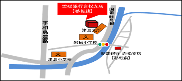 愛媛銀行新大阪支店　地図