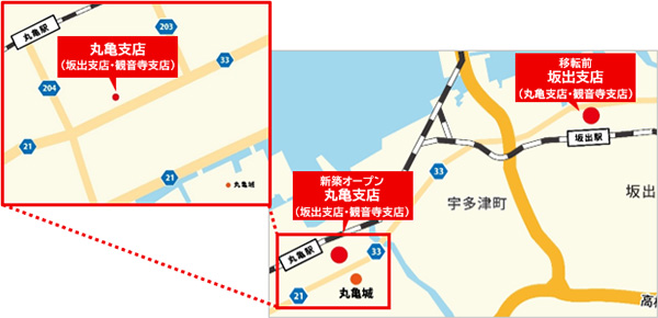 新店舗の地図