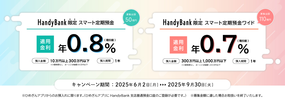 スマート定期預金・スマート定期預金ワイド