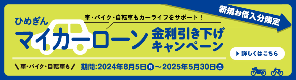 マイカーローン金利引き下げキャンペーン