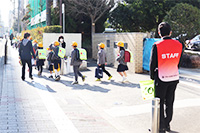 「松山市子ども安全安心パトロール」へ活動協力