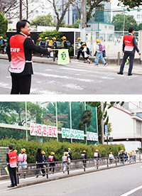 「児童生徒をまもり育てる日」へ活動協力